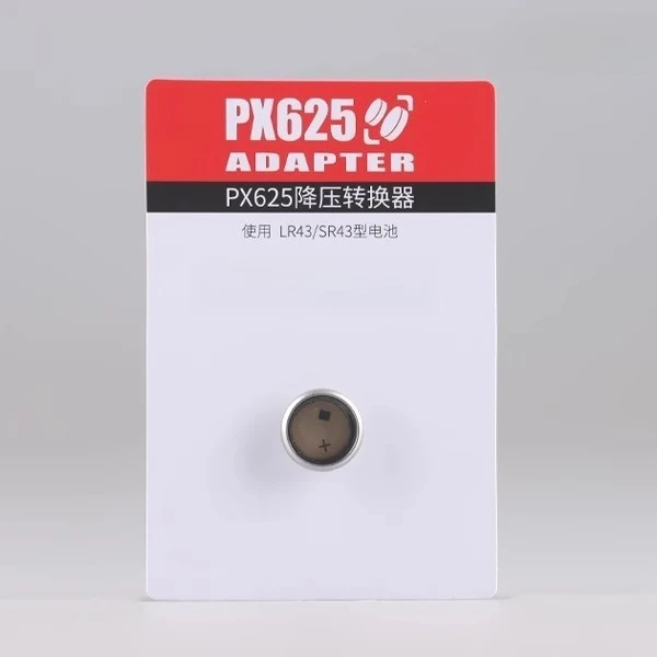 Juego de adaptadores de batería PX625, adaptador de accesorios de cámara antigua, adaptador reductor de voltaje de 625A, adaptador reductor de voltaje de 1,35 V