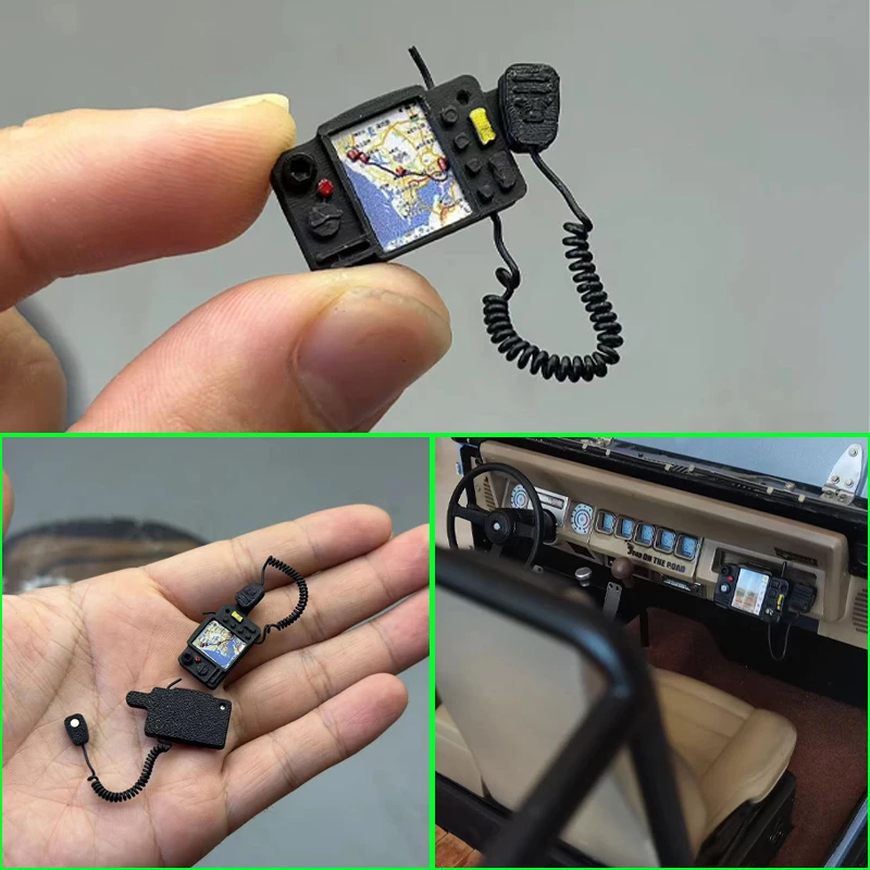 Simulation Mini Navigation Decorative for 1/10 RC Crawler Car Traxxas TRX4 Defender RC4WD Parts