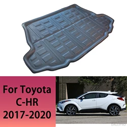 Car Rear Trunk Mat For Toyota CHR C-HR 2017 2018 2019 2020 Tailored Luggage Cargo Liner Boot Floor Tray Carpet Car Accessories