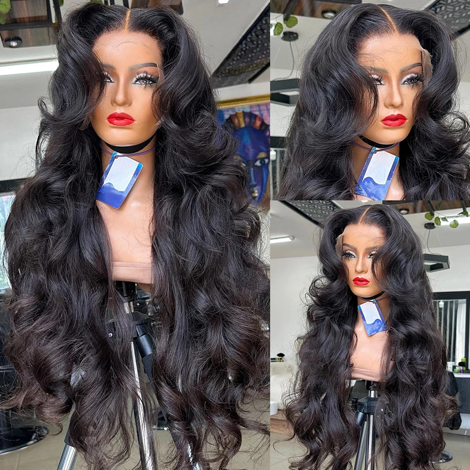 

280 Density 13x6 360 HD Lace Frontal Wigs 40 Inch Brazilian Body Wave Human Hair 7x5 Glueless Pre Cut Lace Front Wig Pre Plucked
