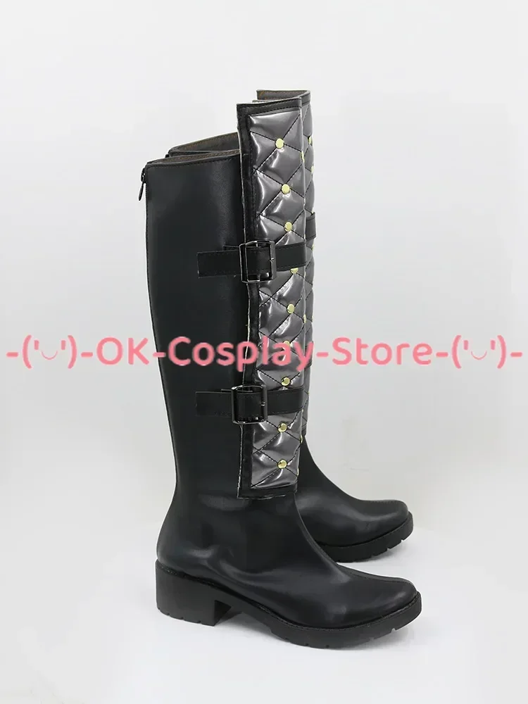 [Customized] Game Identity V Prisoner Winter Cicada Luca Balsa Cosplay Shoes Anime Roleplay Props Holiday Party PU Leather Boots