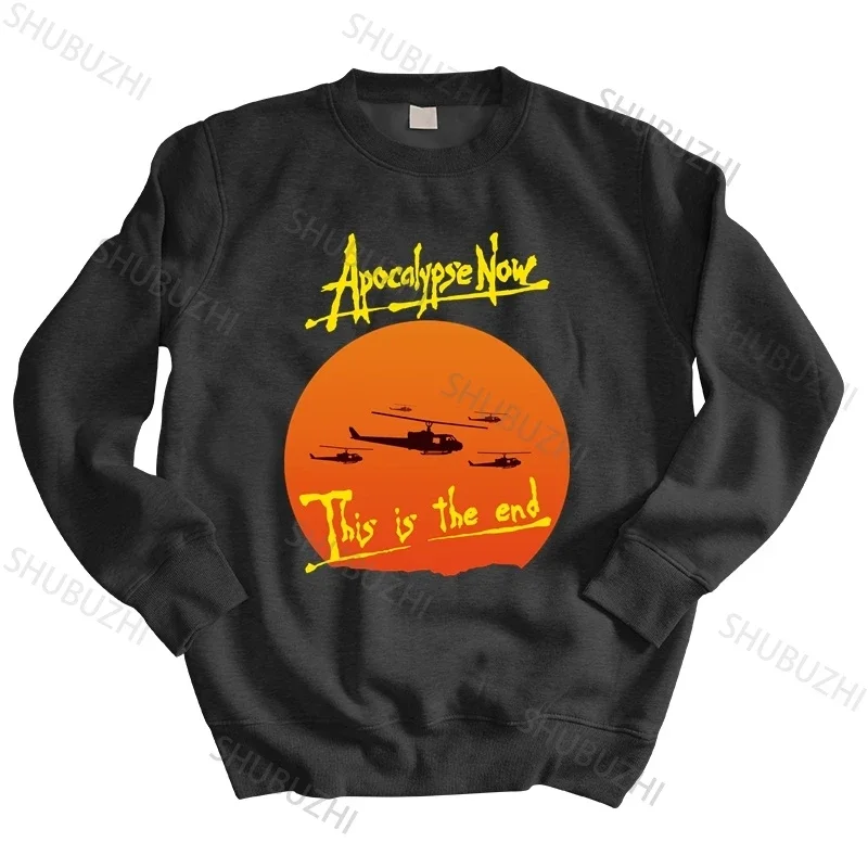 men autumn sweatshirt black hoody Retro Apocalypse Now hoodies Men This Is The End 80s Film Vietnam War Congo hoody