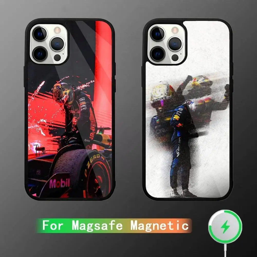 

M-Max 33 V-Verstappen Phone Case For iPhone 17,16,15,14,13,12,11,Pro,Max,Plus,Mini,SE4,E Magnetic Magsafe Wireless Charging