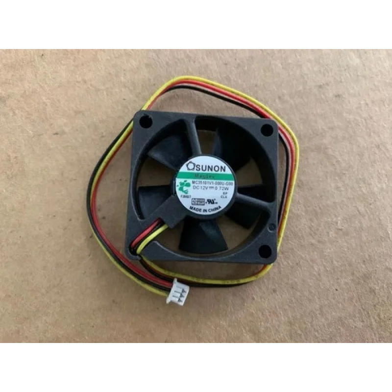 Z  for  SUNON MC35101V1-000U-G99 DC 12V 0.72W 3.5CM 3-wire silent cooling fan