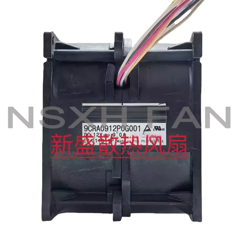 

Brand New 9CRA0912P0G001 12V 9.0A 8-wire Cooling Fan