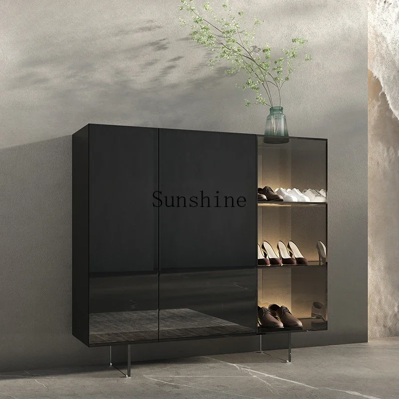 Italian high-end shoe cabinet household door locker