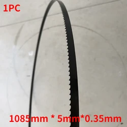 Hojas de sierra para carpintería, polea de sierra de banda curva de corte 6Tpi /10Tpi/14Tpi, 1085mm x 5mm x 0,35mm, 1 unidad