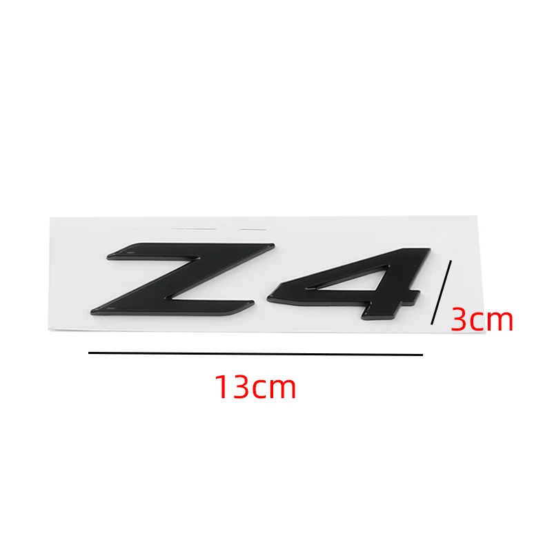 Car ABS Rear Trunk Words Letters Logo Badge Emblem Decals Sticker For BMW Z4 E85 E86 E89 G29 Auto Accessories