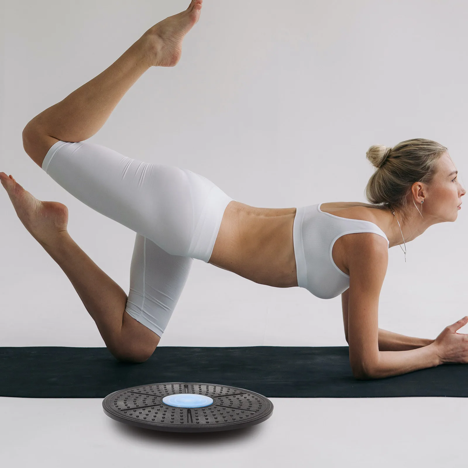 لوحة تدريب التوازن المدمجة للياقة البدنية متأرجحة للتدريب الحسي لوحة التوازن لوحة التمرين لوضعية التدريبات المنزلية