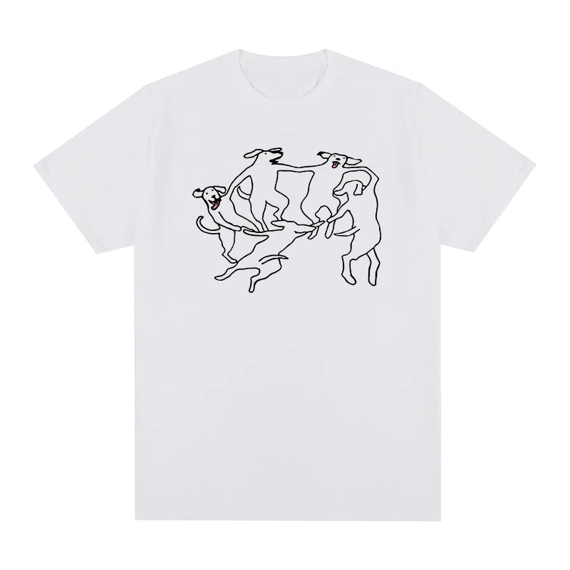Hot Henri Matisse Vintage T-shirt The Dance Dogs Funny Graphic Cotton Men T Shirt New TEE TSHIRT Womens Tops Unisex Short Sleeve