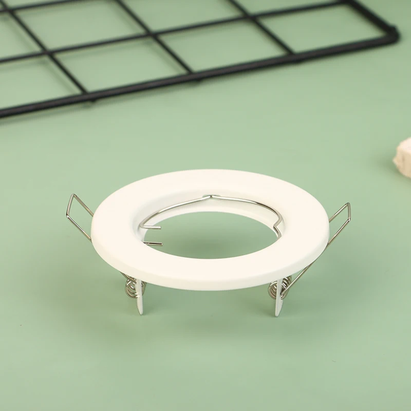 1Pc Down Light Frame Recessed LED Ceiling Downlight GU10 MR16 Ceiling Spot Lights Fixture Spot Light Fitting For Housing