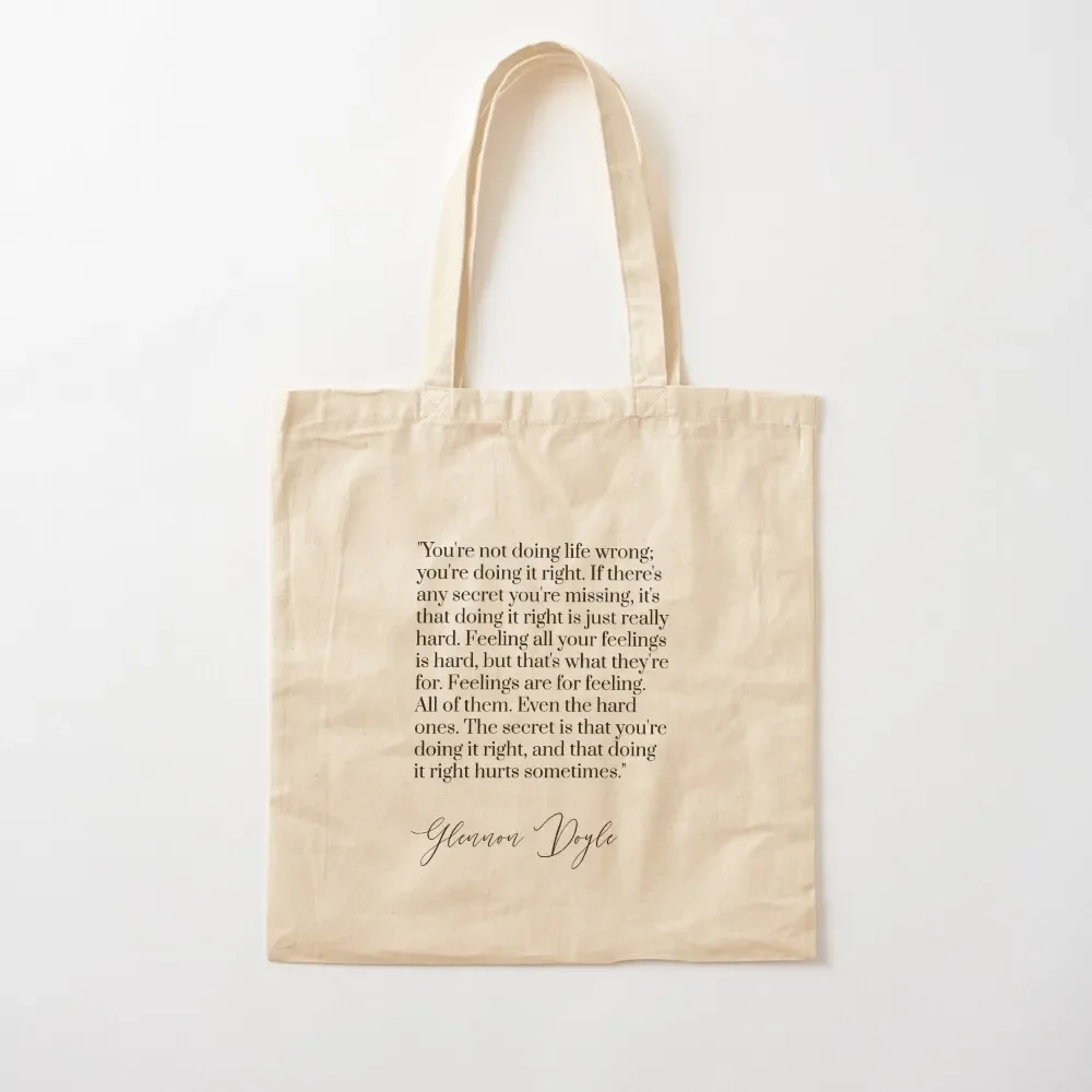 

Glennon Doyle Untamed Feeling Tote Bag tote bag custom Customizable tote bag Gift bags custom canvas