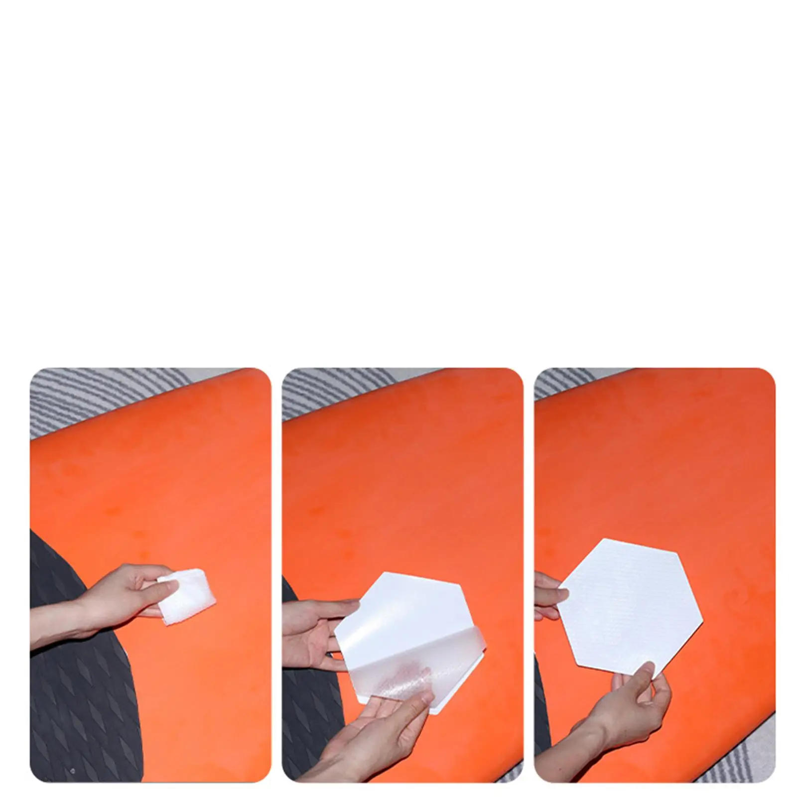 Bild 5: Surfbrett-Traktionspads Deck-Pads mit Wabenstruktur Rutschfeste Matte Wachslose Surf-Matte