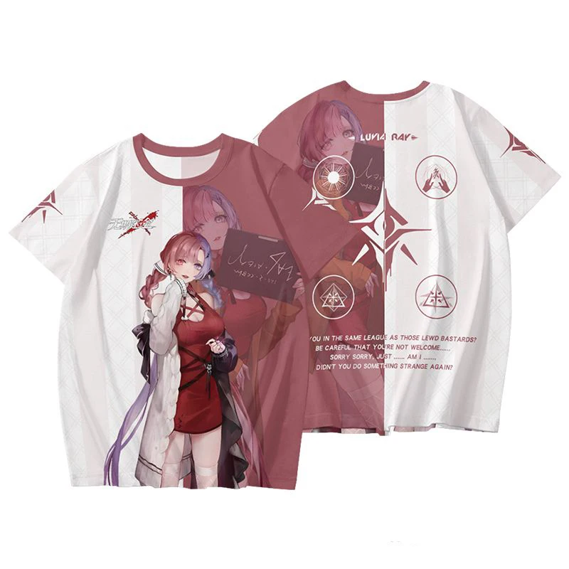 2026 New Game Path to Nowhere Role Playing 3D Print Anime T-shirt Summer Men's/Women's Short Sleeve O-Neck Tees Harajuku Y2k Top