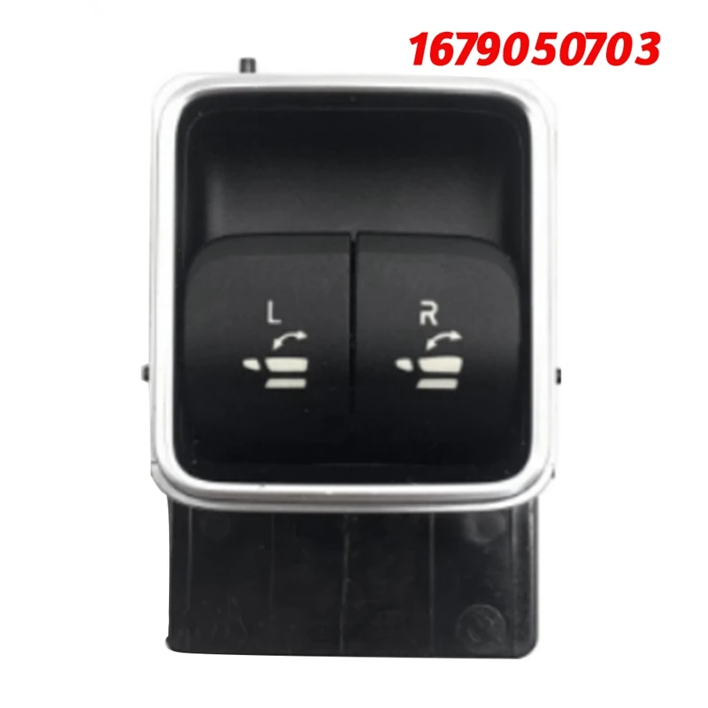 1 PCS 1679050703 Trunk Car Second Row Seat Switch Button Seat Down Switch ABS For Mercedes-Benz GLE GLS W167 2020-2024