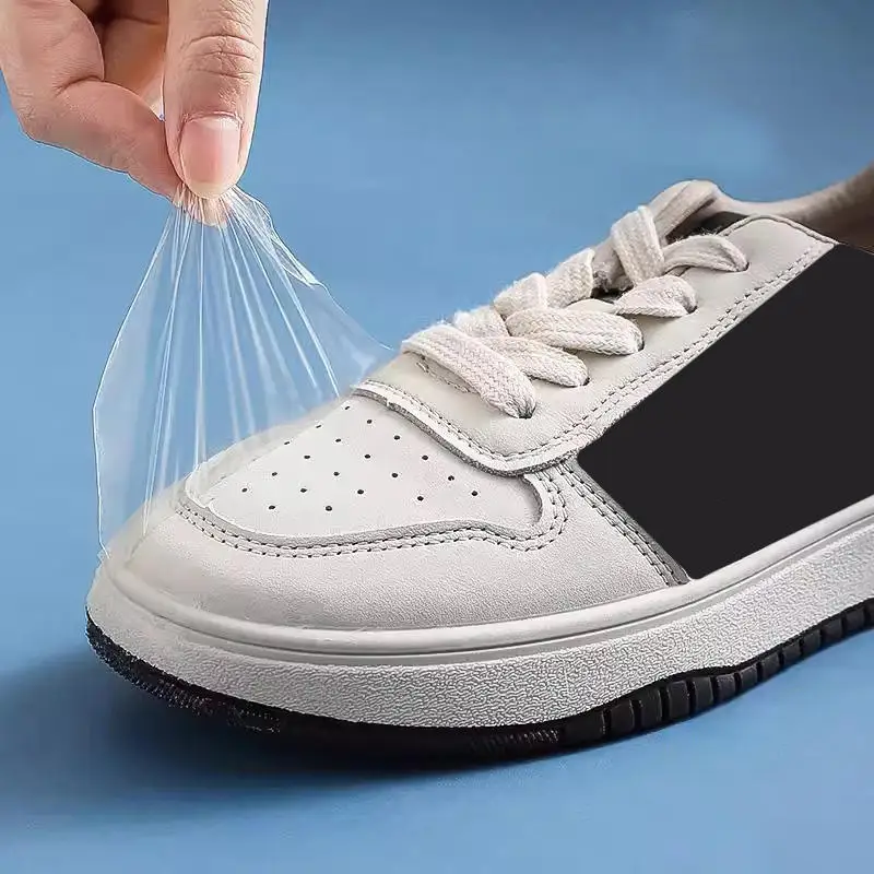 30Pcs Clear Shoe Toe Protectors Waterproof Invisible Front C