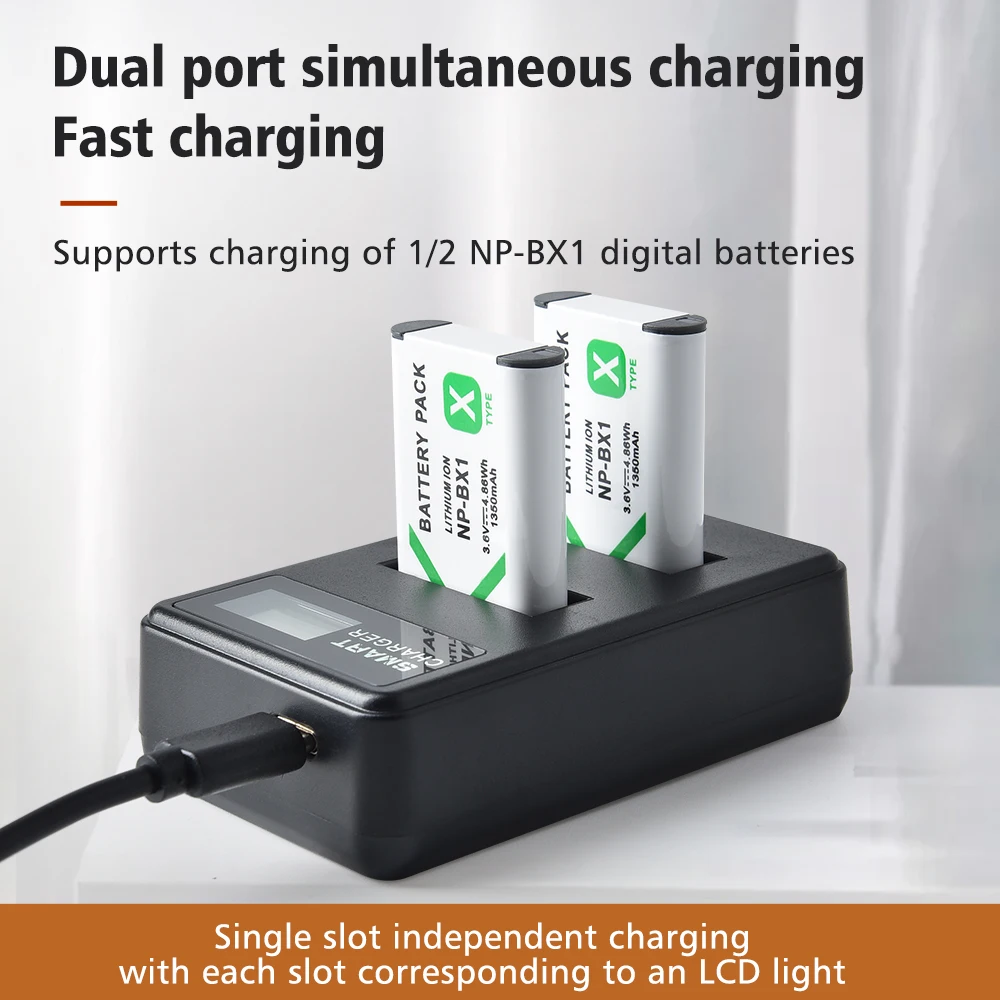 NP-BX1 NPBX1 NP BX1 Аккумулятор для Sony FDR-X3000R RX100 M7 M6 AS300 HX400 HX60 WX350 AS300V ZV-1 BX1 для Sony