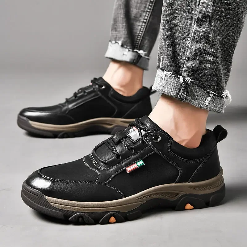 Heren Casual Schoenen Outdoor Sneakers Heren Retro Vrije tijd Zakelijke Schoenen Antislip Comfortabele Sport Wandelschoen Tênis Masculino