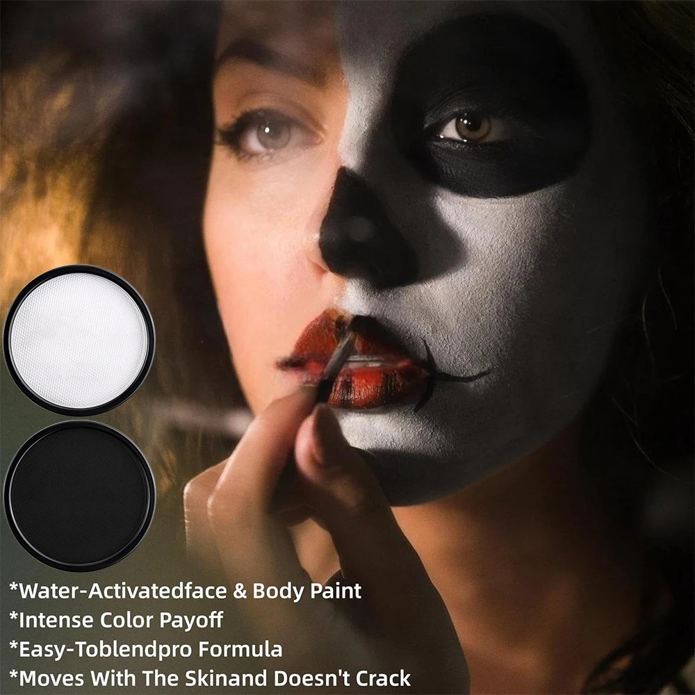 30g 6 color Face Paint Makeup Water Based Makeup Eyeliner Neon Body Art halloween cosplay Festival Fancy Dress Paint SFX Make Up