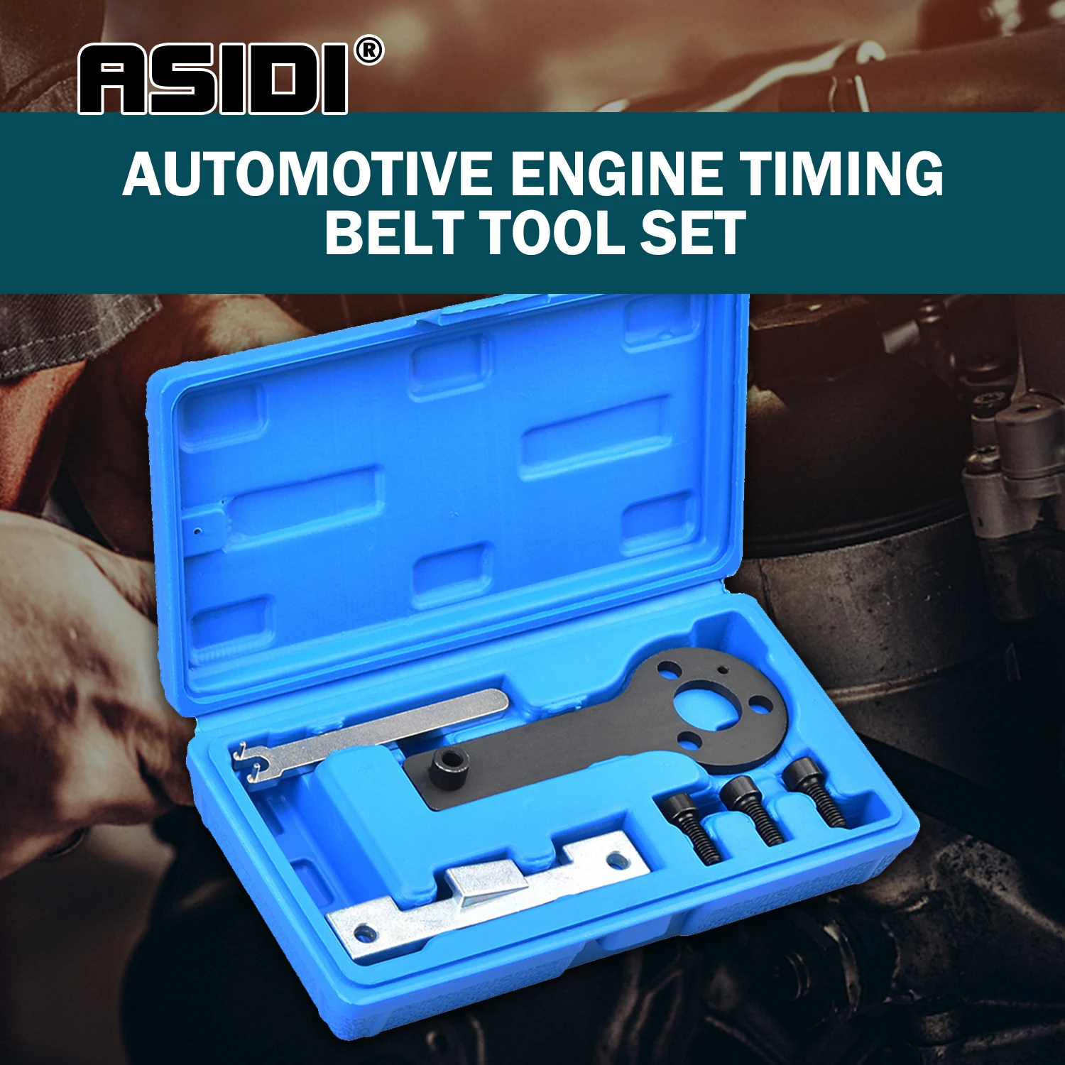 Auto Petrol Engine Camshaft Locking Timing Tool For Fiat 500 Punto Evo Panda 1.1, 1.2 1.4 Liter 8v Engine Repair Special Tool