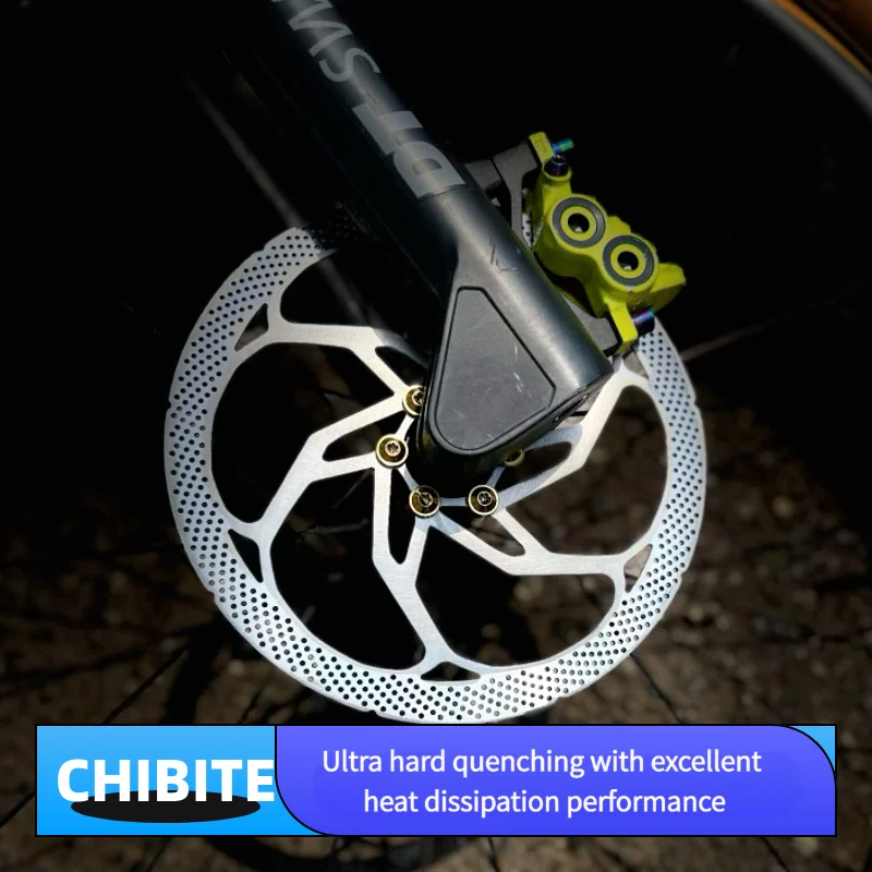 

CHIBITE Soft Tail Downhill Mountain Bike Brake Discs High Quali Oil Prure Discs for Xc Marula Intend Trp Brake System