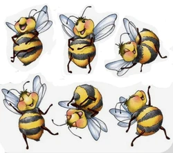 Bees Transparent Silicone Rubber Stamp and Metal Die Sheet Cling Scrapbooking DIY Cute Pattern Photo Album