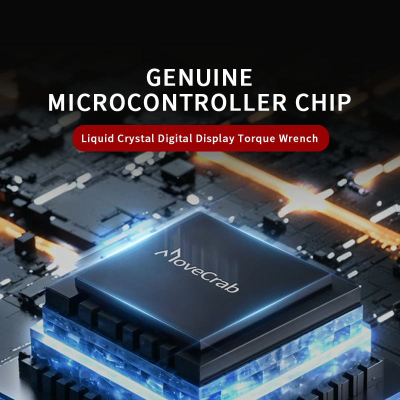 مفتاح عزم الدوران الرقمي MOVECRAB 1-340N.m 2% الدقة المسبقة وتنبيهات LED/الجرس للدراجات النارية أداة ميكانيكية للسيارات