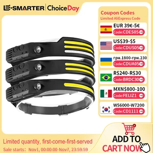 LED -Sensor -Scheinwerfer, gebauter Batterie -Scheinwerfer, wiederaufladbare USB -Taschenlicht, Arbeitslicht, superhelle Fackel 10 Hauptverkaufsleiter LED Lantern - №5