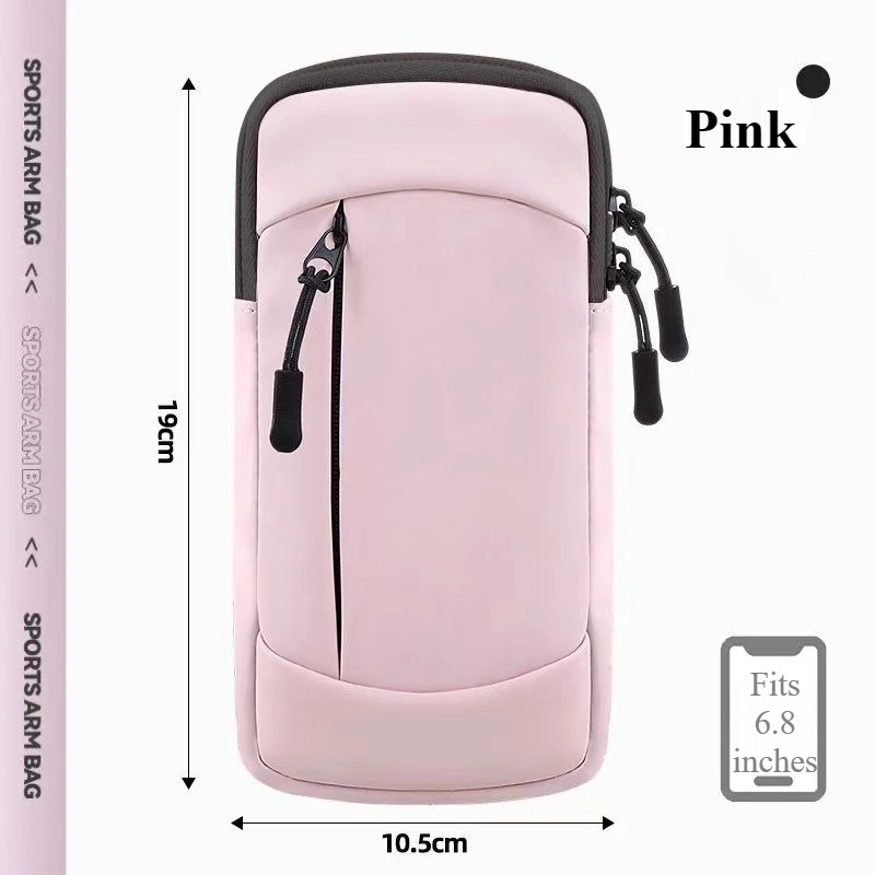 Hardlooparmband Telefoonhouder Buitensporten Telefoonzakje Unisex Armband Polstas Fitnessuitrusting Crossbody