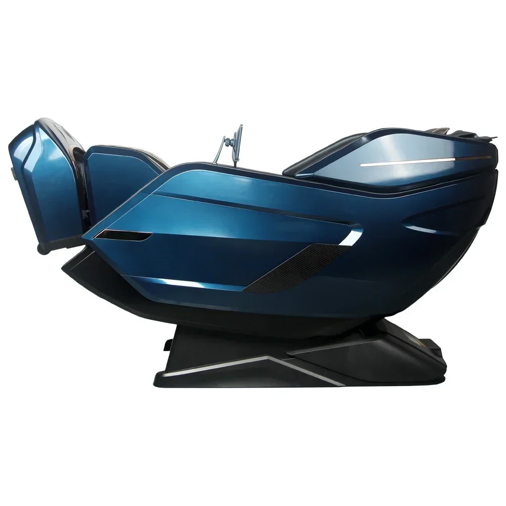

2023 Electric Full Body Multifunction SL Track 4D Heat Control Lift up Massage Chair Manufacturer Recliner Silica Gel 2 Pcs 8+3