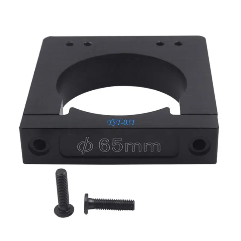 E15A Aluminum Spindle Clamp Holder for Engraving Machine 52mm 65mm 80mm