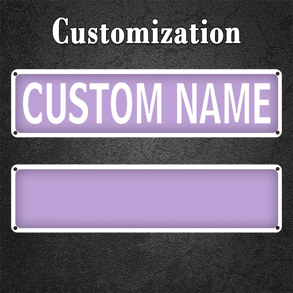 Aluminum Street signs-gift decor marks homes, bedrooms, Men's caves, bars, humorous murals in bars, outdoor decor, Outdoor Decor