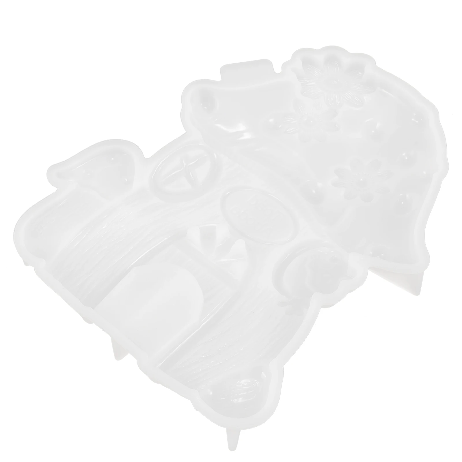 سيليكون لتقوم بها بنفسك الحرف الفطر على شكل الايبوكسي قالب الصب قابلة لإعادة الاستخدام غير عصا قالب ديكور الفطر لديكور الطاولة الحرف اليدوية #5