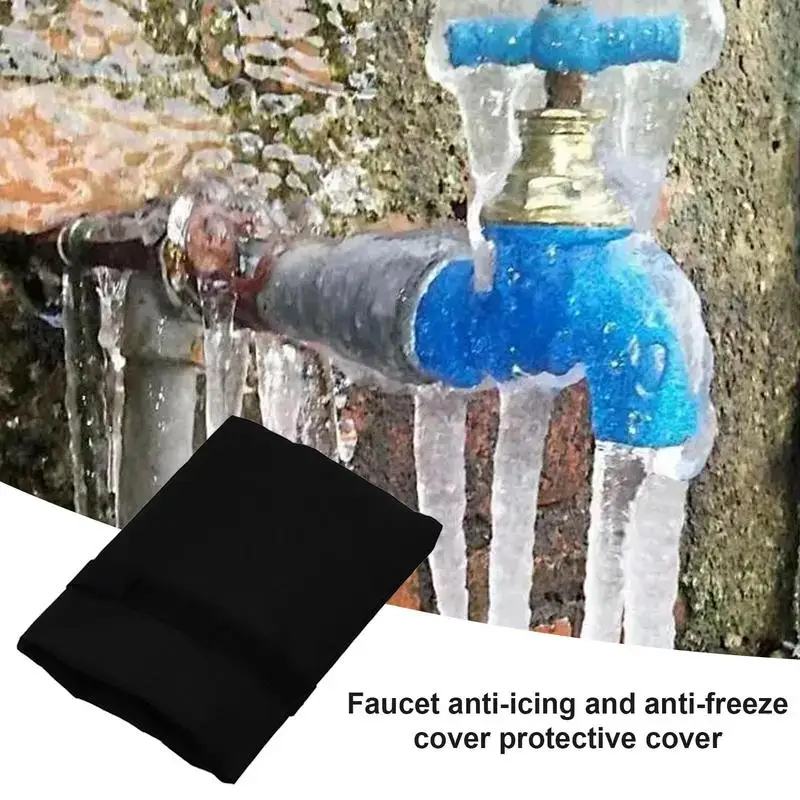 New Winter Waterproof Outdoor Faucet Cover Outside Garden Faucet anti-icing Freeze Protection Sock Reusable Tap Protector