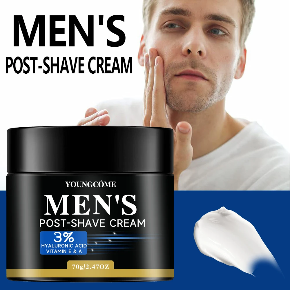 YOUNGCÃME Aftershave para hombres Bálsamo, calma y calma la piel dañada, el enrojecimiento, la quema de afeitar y otras irritaciones de afeitado 1,41/2. Fl Oz
