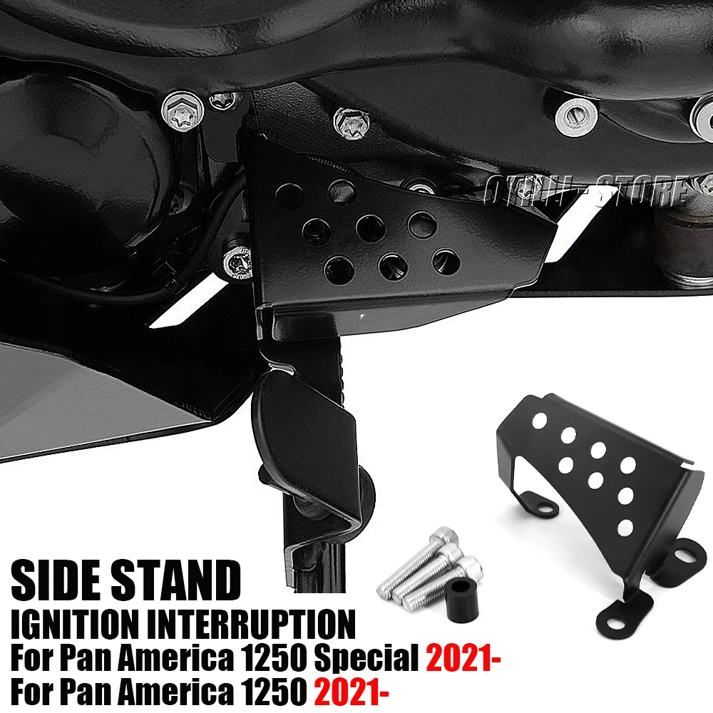 

Motorcycle Accessories Side Stand Ignition Switch Cover Guard Protective For Pan America 1250 S Special PA1250 PA1250S