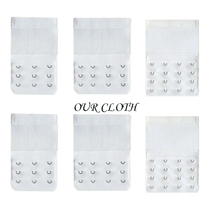 Bra Extenders,2/2/3/4Hooks,Soft, Comfortable and Stretchy,Bra Closure,Elastic Y1AC
