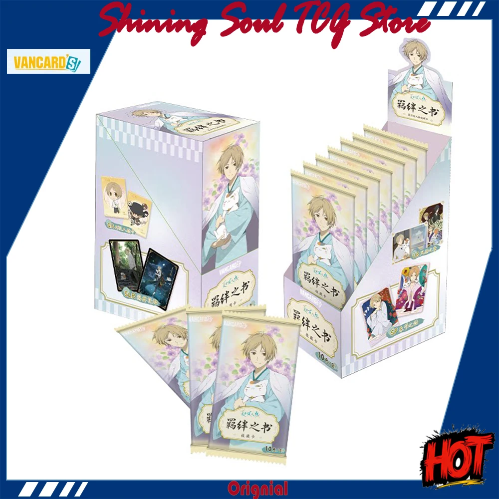 

Оригинальные коллекционные карточки VANCADR'S Wanhuayunyou Natsume's Book of Friends The Book of Bonds Collection, аниме-бустер-паки, подарки на день рождения