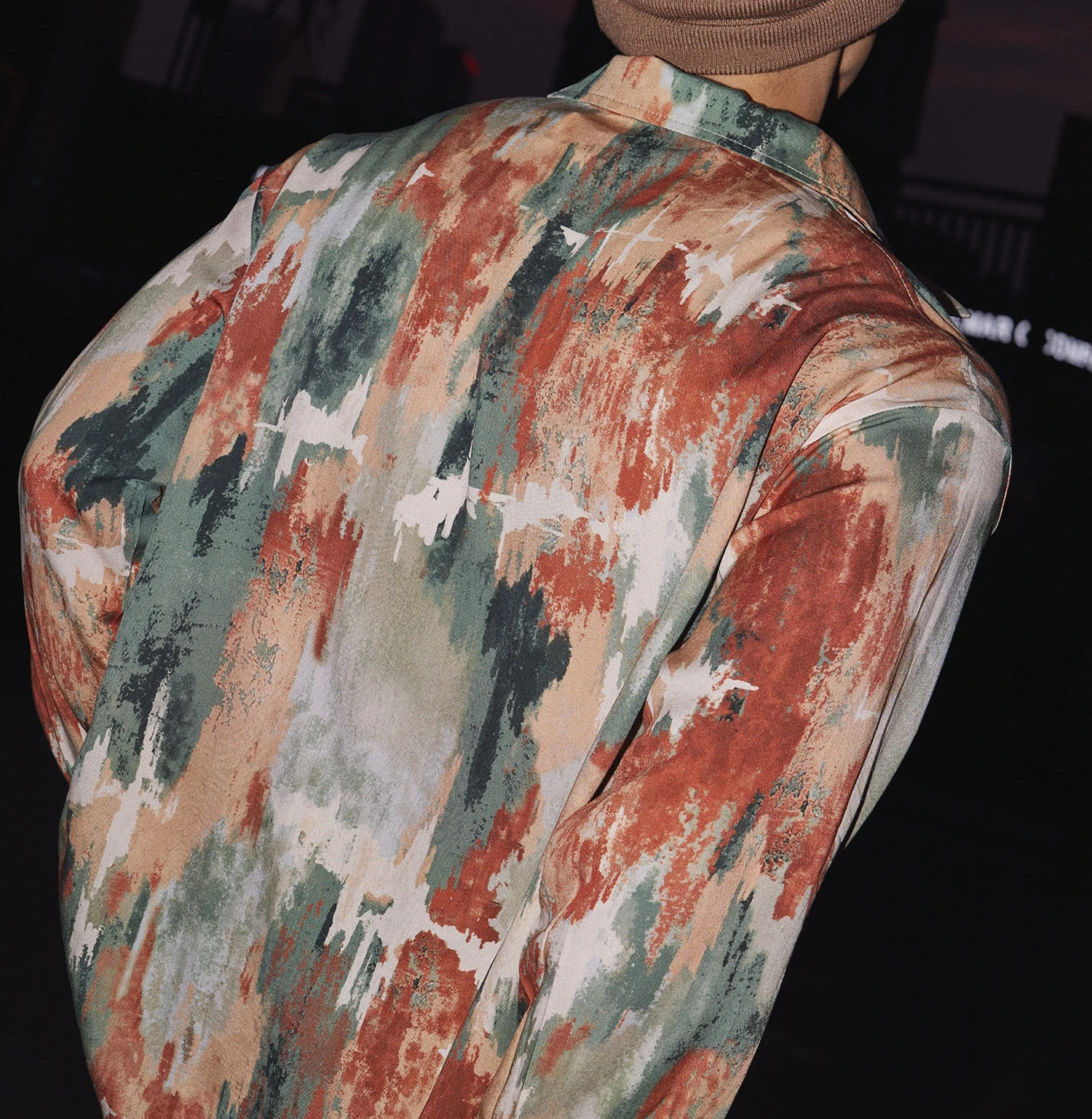 2025 Men's Autumn New Trendy American Style Shirts Male High-End Light Luxury Tops Masculinity Vacation Style Long Sleeve Shirts