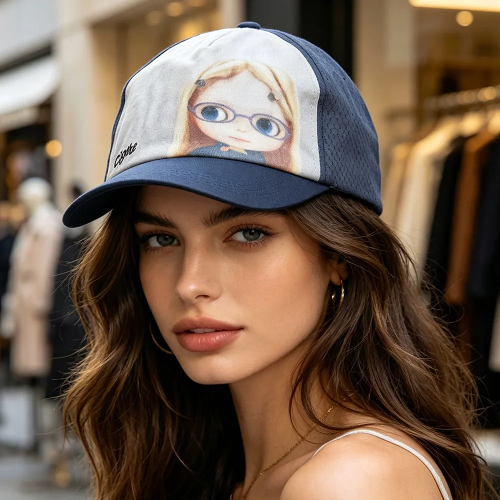 NEUE Hochwertige Y2K Hot Girl Lammfell-Cowboy-Mütze, Coole Punk-Baseballkappe, Modische Hip-Hop-Mütze für Damen und Herren, Party-Team-Baseballkappe