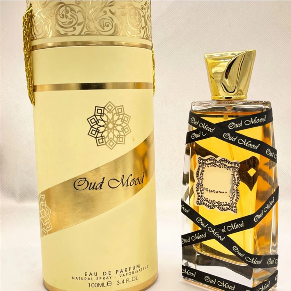 

100 мл духи унисекс в Саудовской Аравии, долговечный янтарный интенсивный ароматный спрей для женщин и мужчин, ароматическая бумажная трубка, подарочная коробка