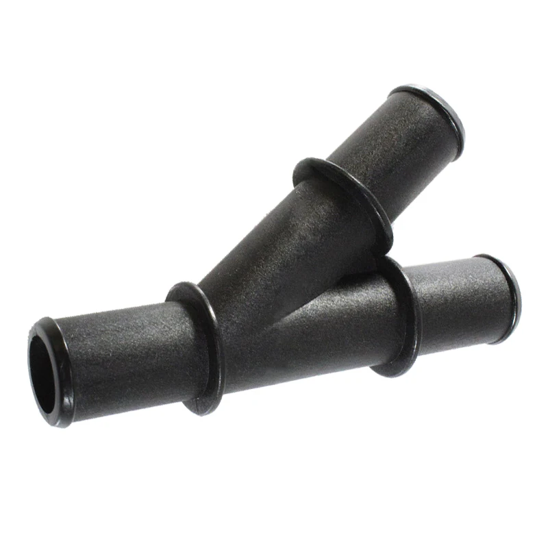 

Universal Car Black Y Heater 3 Way Water Hose Pipe Fitting Barb Connector PA66 & GF30 Accessories