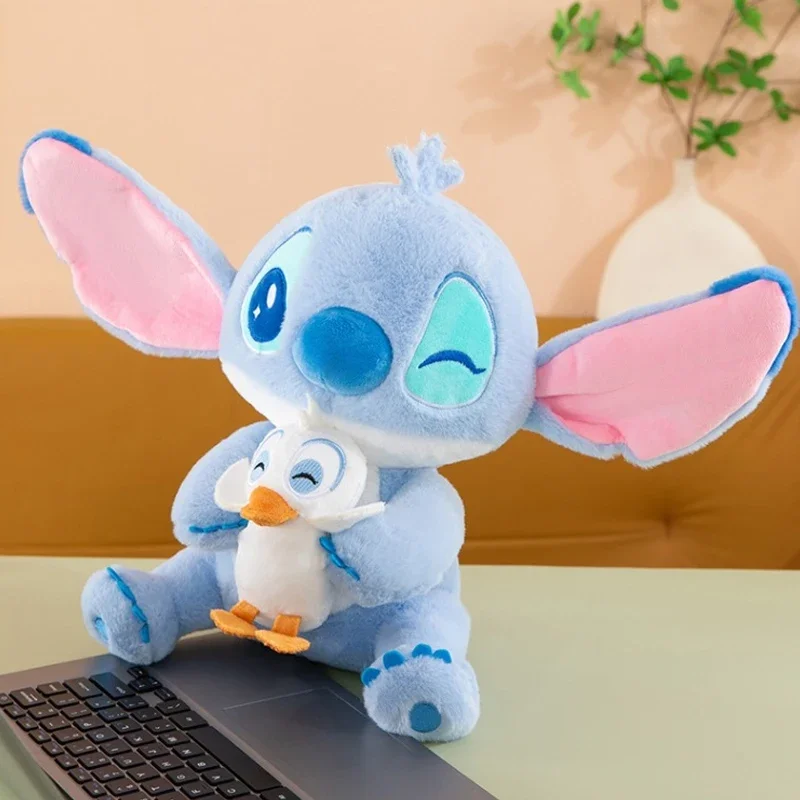 

35/45CM Disney Lilo and Stitch Plush Toys Cartoon Anime Stuffed Kawaii Xmas Stich Donald Duck Doll Plushie Kids Birthday Gifts