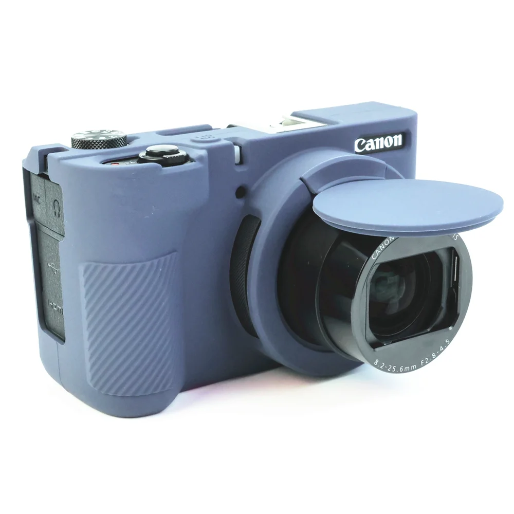 V1 Gumowa silikonowa obudowa ochronna ramki do aparatu Canon PowerShot V1 — zdjęcie produktu 4