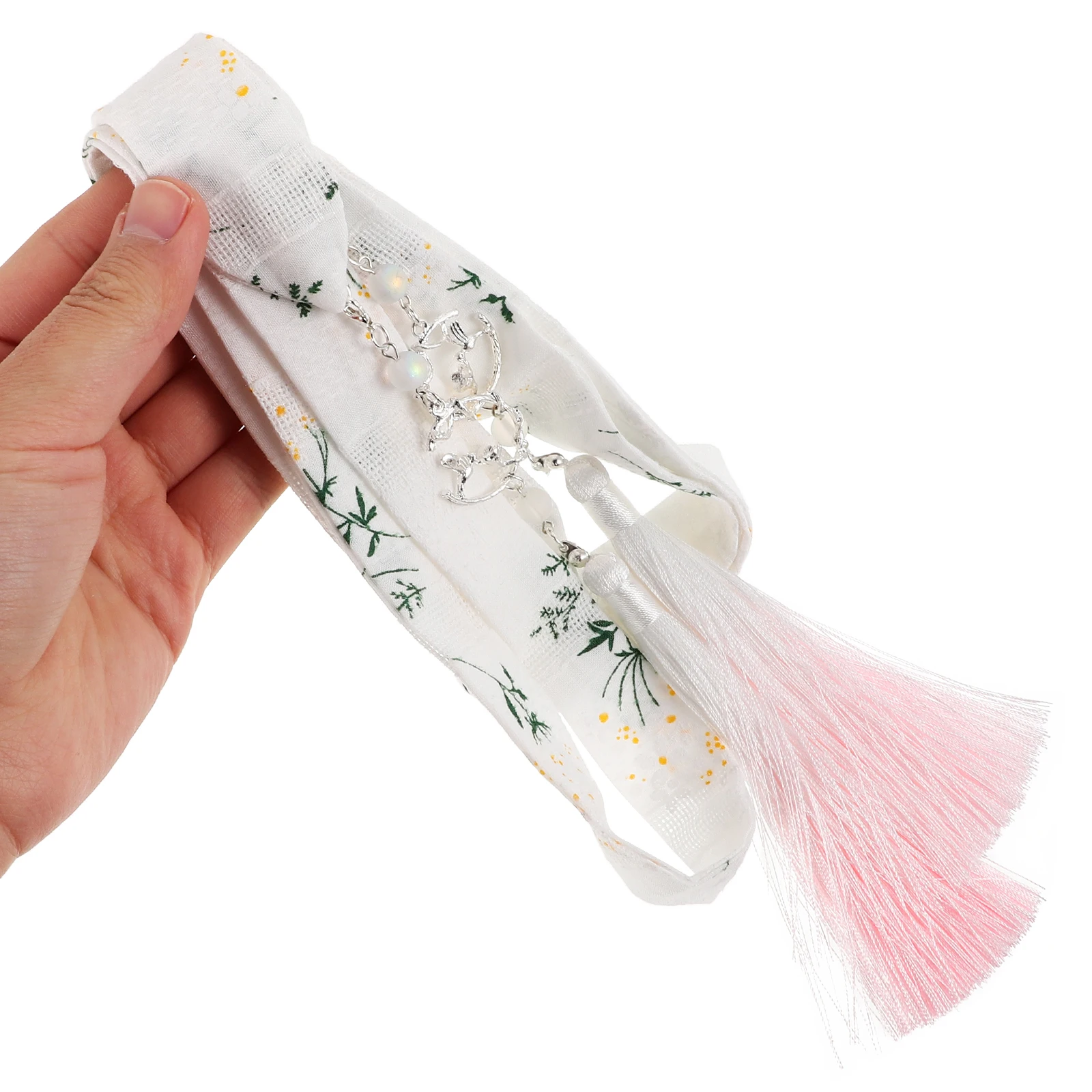 

Soft Hanfu Hair Ribbon Gradient Tassel Traditional Chinese Style for Cosplay Cultural Events and Daily Wear Hair Tassel
