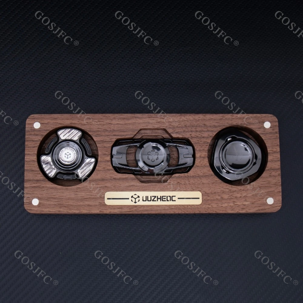 JUZHEDC Aufbewahrungsbox Massivholz Display Box Fidget Spinner Multifunktionale Aufbewahrung Push Slider Display Stand