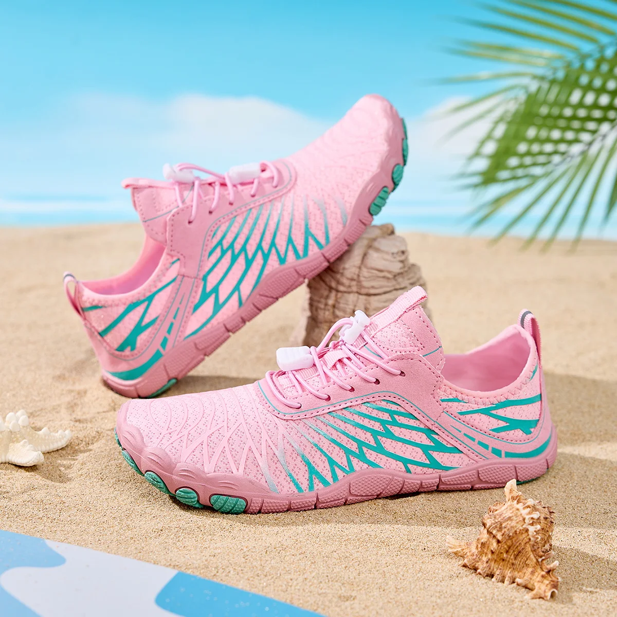 

Aqua Shoes for Women Barefoot Water Shoes Beach Five Fingers Barefoot Swimming Sneakers Camping Fishing Men Shoes Free Shipping
