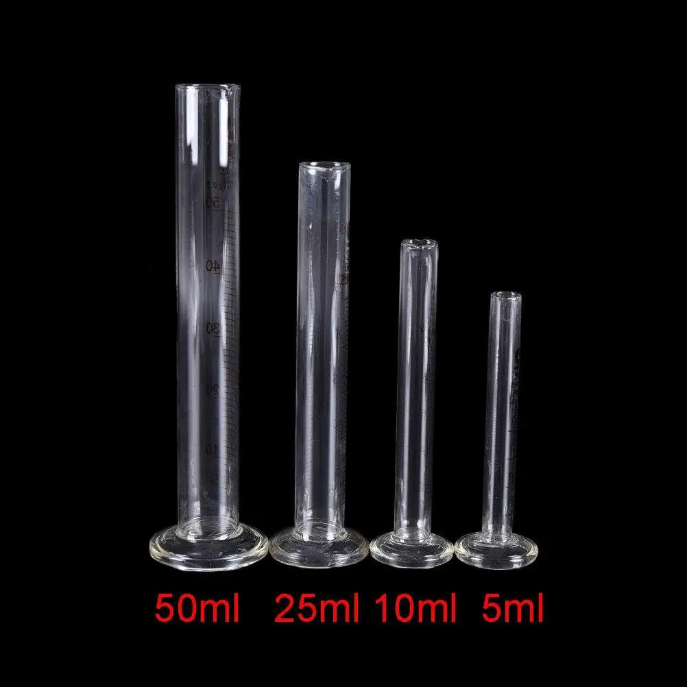 5ML Chemistry Laboratory Measure Glass Measuring Cylinder 5ml Graduated