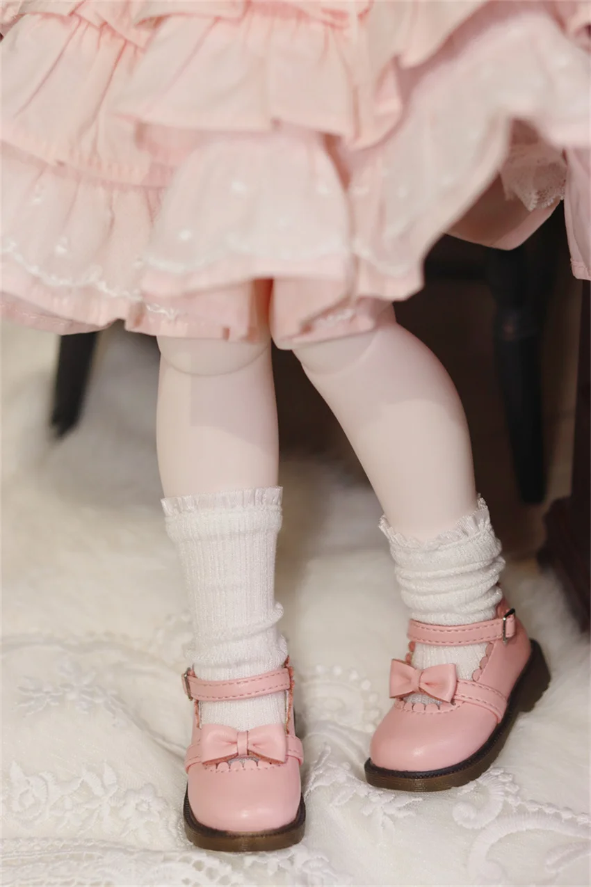 BJD MSD MDD shoes apply to 1/4 1/6 doll girl leather shoes BJD accessories