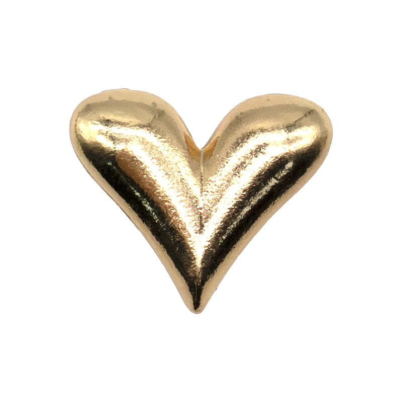 1 Stück Designer Goldene Krone Metall Schuh Charms Seestern Muschel Luxus Dekorationen für Schuhzubehör Herz Pins für Frauen Mädchen – Detail 24